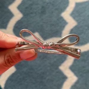 Kate Spade Silver Bow Bangle